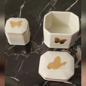 Set Nesting Boxes Butterflies Early 80’s by Takahashi Rare Find!